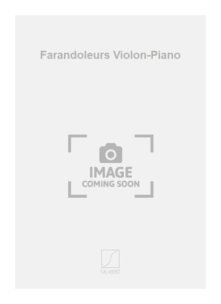 Farandoleurs Violon-Piano